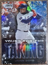 Topps 2025 Stadium Club Juan Soto #YK-24 Yours For The Taking Mets Card