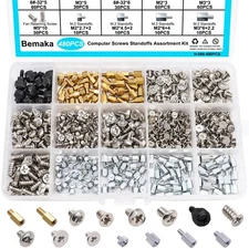 480PCS M.2 Screws Motherboard Standoffs Kit, NVMe Screws M.2 SSD Mounting Scr...