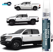 Bright White Pw7/Gw7 Touch up Paint Compatible with Dodge Ram Car Paint Pen.