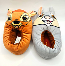 Disney Bambi Thumper Unisex Kids Slip-On Slippers US 9 Brown Gray