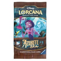 Disney Lorcana Azurite Sea English Booster Pack 12 Card Tcg Sealed