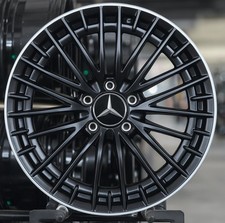 20 Set Amg Black Rims Wheels Mercedes Benz C43 63 Amg S Class 5x112 Staggered