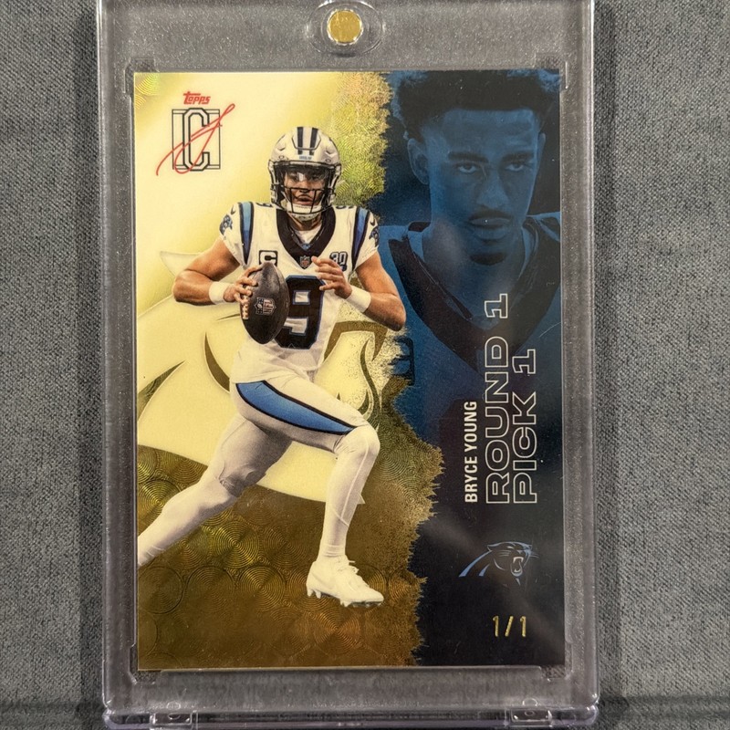 2025 Topps Signature Class Bryce Young SUPERFRACTOR 1/1 Panthers