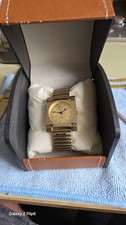 Vintage Eton Quartz Gold  Expandable Strap Watch 
