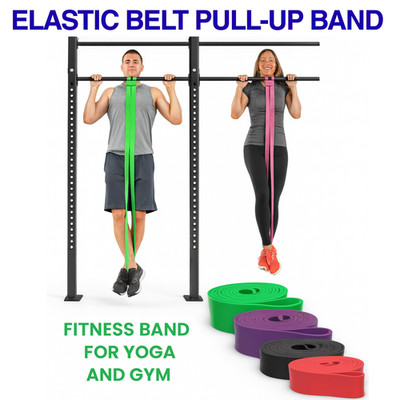 Latex Power Resistance Loop 2080mm Band for Pull-Ups, Yoga & Strength Workout