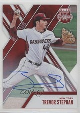 2017 Panini Elite Extra Edition Status Red Die-Cut 23/75 Trevor Stephan Auto 2d9