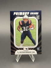 2025 Panini Donruss Optic - Rookie Primary Colors TreVeyon Henderson #20 (RC)