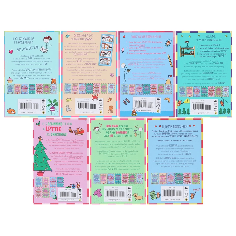 Lottie Brooks Series By Katie Kirby 7 Books Collection Set - Ages 9-12 - PB - Image 3 of 4