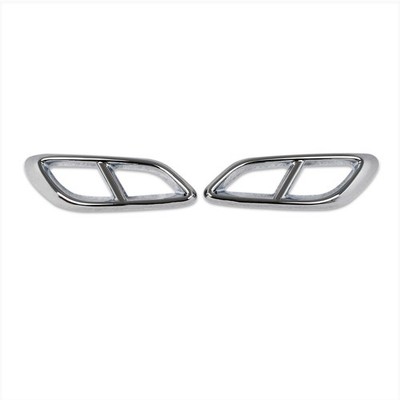 For Mercedes-Benz E-Class 2023-2026 Exhaust Muffler Pipe Tip Modling Cover Trim