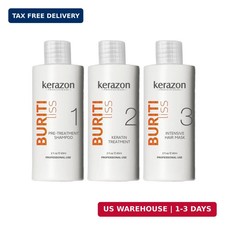 KERAZON Brazilian Keratin Treatment Buriti Liss Kit 2oz/60ml - At Home Keratin T
