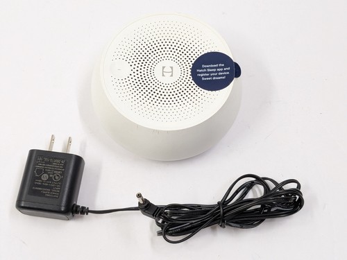 Hatch Rest Mini 01 Sound Machine RESTMINI01 with AC Power Adapter