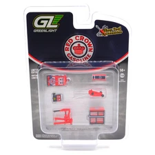 Greenlight Red Crown Gasoline Shop Tool Accessories 1:64 Diecast