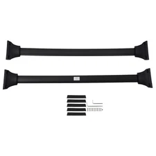 Aluminum Roof Rack Cross Bars Black Cargo System For Honda Pilot 2016-2022