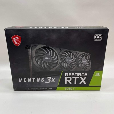 MSI GeForce RTX 3060 Ti Ventus 3X OC 8GB GDDR6 Graphics Card