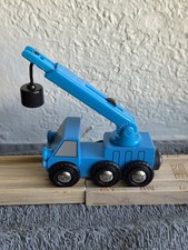 Brio Bob The Builder Lofty Blue Crane Toy Wooden Railway Compatible