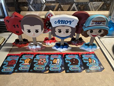 Netflix Stranger Things Meltz Vinyl Figures set of 6 (no chases) 