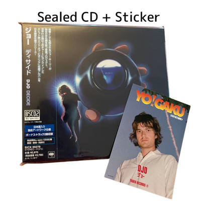 DJO DECIDE JOE KEERY BONUS TRACKS JAPAN BLU-SPEC CD + Sticker