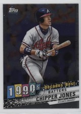 2020 Topps Decades Best Chrome Batters Chipper Jones #DBC-59 HOF 1h31