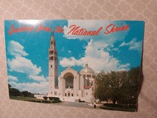 Post Card Greetings From The National Shrine Of The Immaculate Conception Washin
