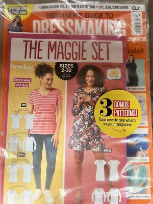 We Love Craft Magazin Anfängerleitfaden zum Nähen 2023 Größen 2-32 The Maggie Set