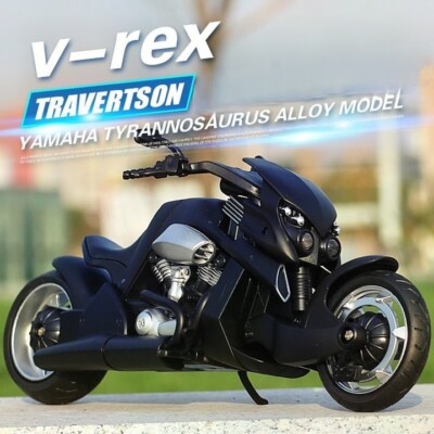 1/12 YAMAHA V-REX Tyrannosaurus Motorcycle Diecast Model Toy