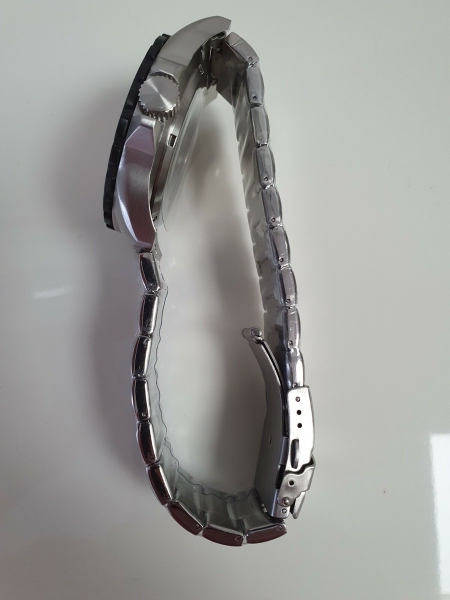 Nautec No Limit Herren Taucheruhr Subnautia Edelstahl SBNTA-AUT-ST