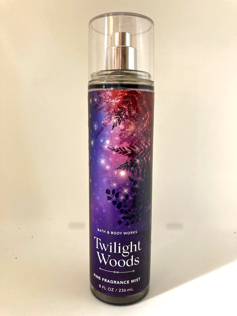 Bath Body Works Twilight Woods Fine Fragrance Mist Spray Splash 8 oz