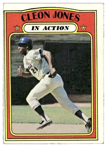 Topps Cleon Jones Baseball Sports Trading Cards & Accessories