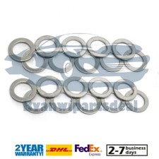 94109-14000 14mm Oil Drain Plug Crush Washer Gaskets 20 Pack For Honda Acura 94109-14000 14mm Oil Drain Plug Crush Washer Gaskets 20 Pack For Honda Acura