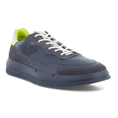ECCO Z3279 Mens Grey Multicolor Magnet Soft Urban Sneaker Size US 7-7.5 EU 41