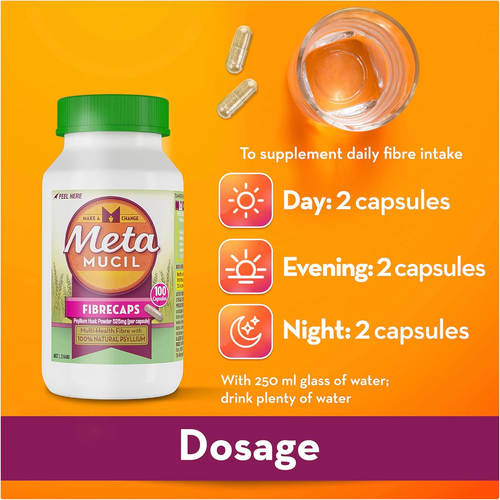 Daily Fibre Supplement Orange 2x72 Doses - Picture 8 of 12