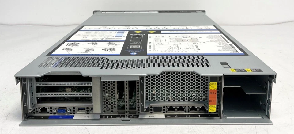 Lenovo System X3650 M5 2x E5-2650v4 256GB 8x 300GB 15K SAS 2U Rack Server - Image 4 of 4
