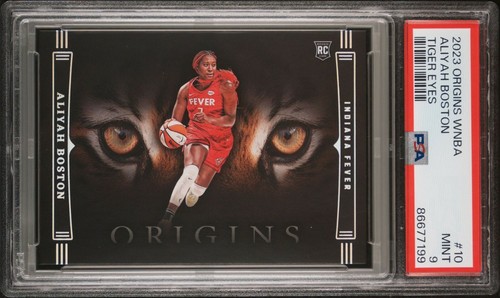 Aliyah Boston #10 2023 Panini Origins WNBA Tiger Eyes card