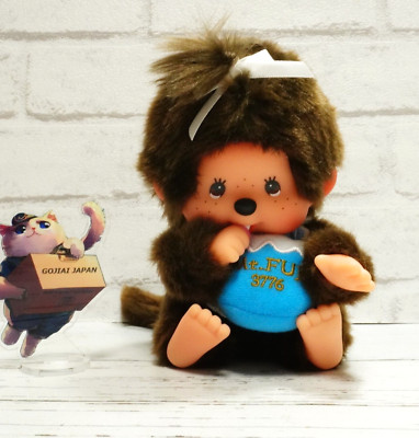 Monchhichi Girl doll Sekiguchi Mount Fuji 3776 S size Japan limited Gotochi 5.9''