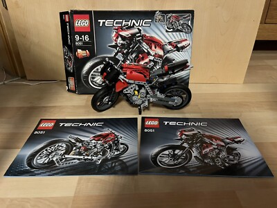 Lego Technic Technic 8051 Street Bike with original box and instructions