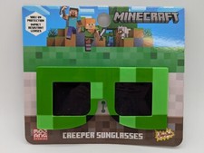 BNIB Minecraft Creeper Sunglasses Shades Kid Girl Or Boy Child Sunglasses