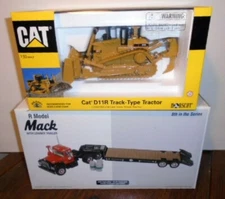 TEXACO PIPELINE #8 MACK MODEL LOWBOY FIRST GEAR 19-2819 NORSCOT D11R CATERPILLAR