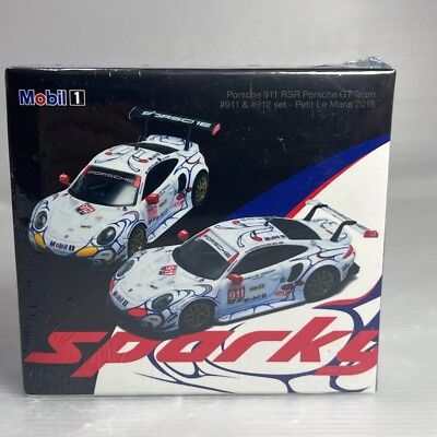 SPARKY 1/64 - PORSCHE 911 RSR SET - PETIT LE MANS 2018 YCOMBO64008