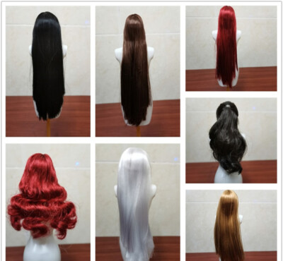 1/6 Hair Wig Variety of Female Head Carving Hair Set 2.0 Hair Wig Model