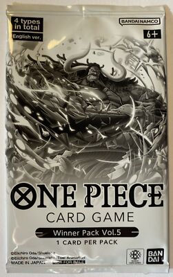 One Piece Card Game | Winner Pack Booster Vol. 5 | ENGLISCH OVP Sealed