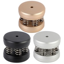 4pcs Aluminum Alloy Speaker Spike Pad Spring Shockproof Stand Isolation Base Pad