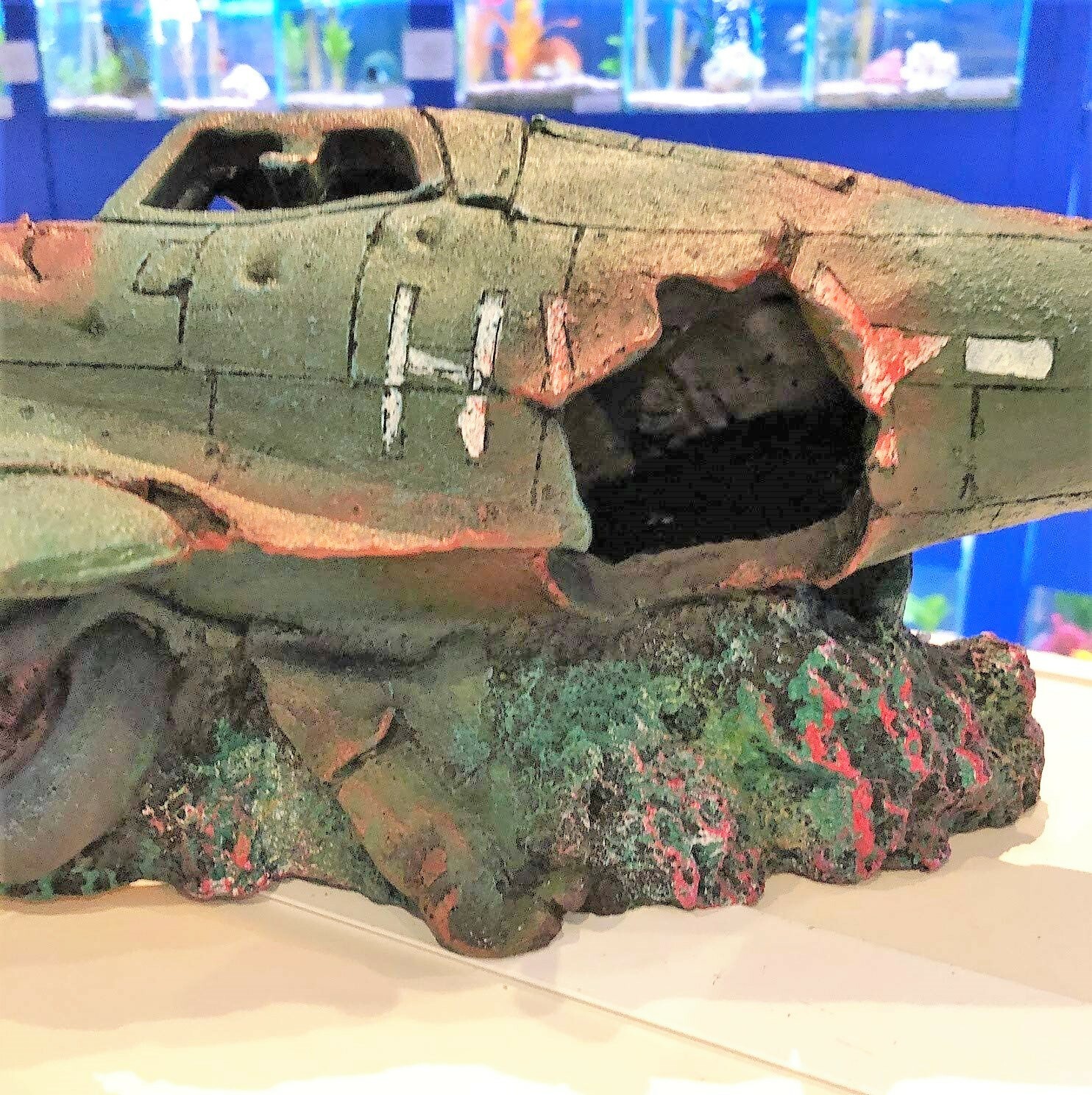 Promote Sale price Fast FREE Shipping Fast worldwide shipping Mezzaluna Gifts Plane Wreck Ruin