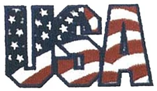 Pack of 12 USA Stars and Stripes Bike Motorcycle Hat Cap Lapel Pin HP4932