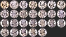 1964-1989 Jefferson Nickel Gem Proof 26 Coin Run CLAD CAM/DCAM