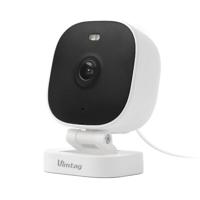 VIMTAG G4 2.5K Indoor Outdoor Camera 2 Way Audio Motion Alert Cloud Plug In