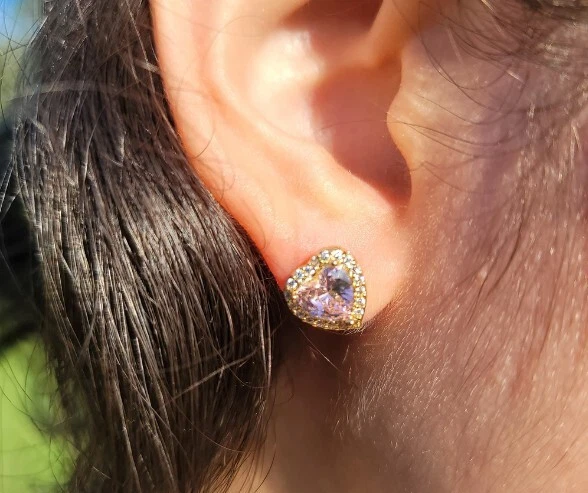 Anello Balia Per Donne Realizzato In 333 Oro Giallo Con Zirconia