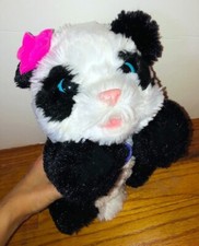 Hasbro FurReal Friends Baby Panda Bears PomPom Interactive Moving Plush Doll