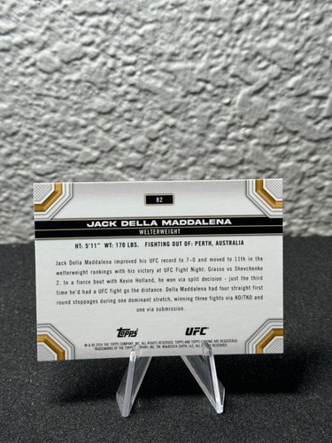 Réfracteur à prisme base UFC chromé 2024 Topps 1 - 200 - COMPLÉTEZ VOTRE SET - PYC - Photo 101/237