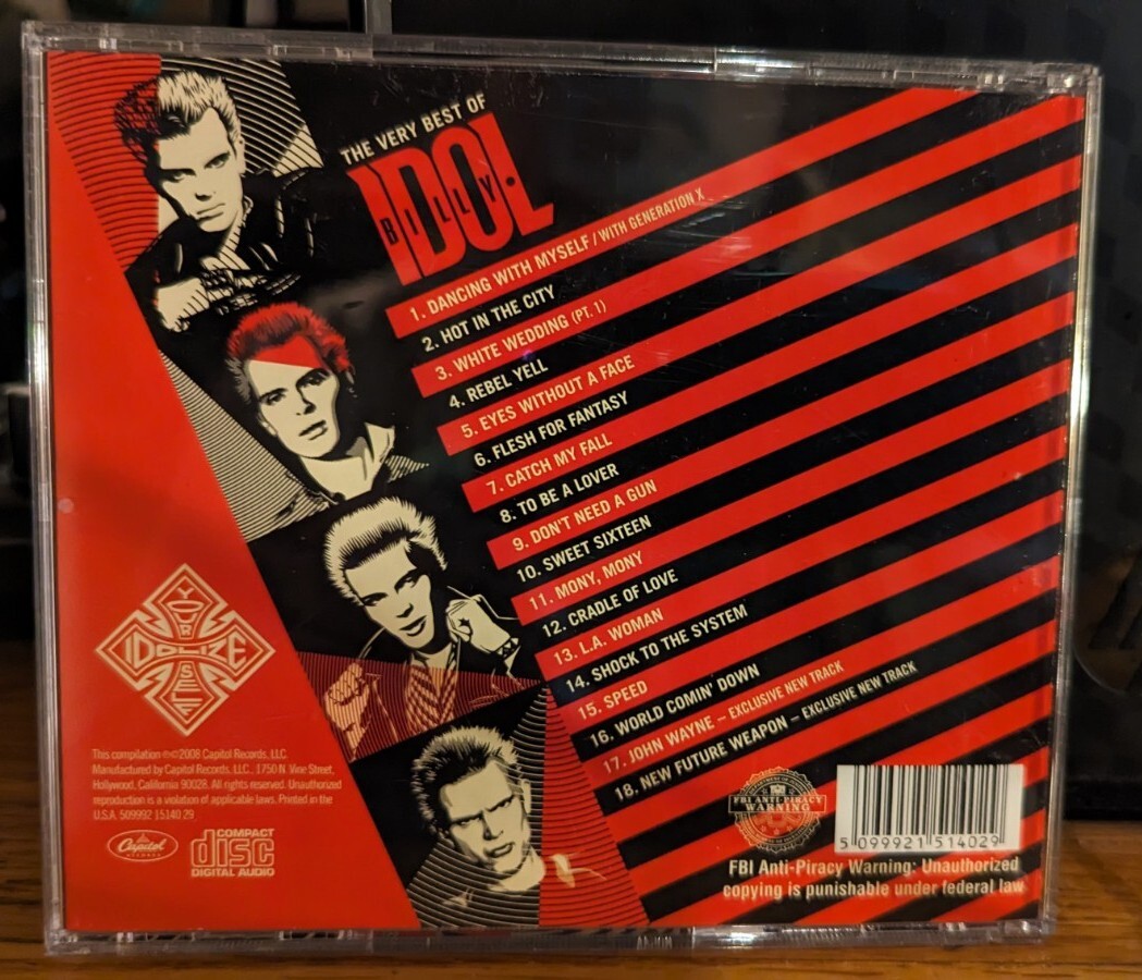 Idolize Yourself: The Very Best of Billy Idol by Billy Idol