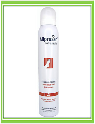 Allpresan Fuß Spezial Nr. 4 Schaum-Creme Hornhaut Schrunden 200ml | 65,-/L